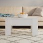 vidaXL Τραπεζάκι Σαλονιού Λευκό 79 x 49 x 41 εκ. Επεξεργασμένο Ξύλο