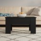 vidaXL Τραπεζάκι Σαλονιού Μαύρο 79 x 49 x 41 εκ. Επεξεργασμένο Ξύλο