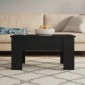 vidaXL Τραπεζάκι Σαλονιού Μαύρο 79 x 49 x 41 εκ. Επεξεργασμένο Ξύλο