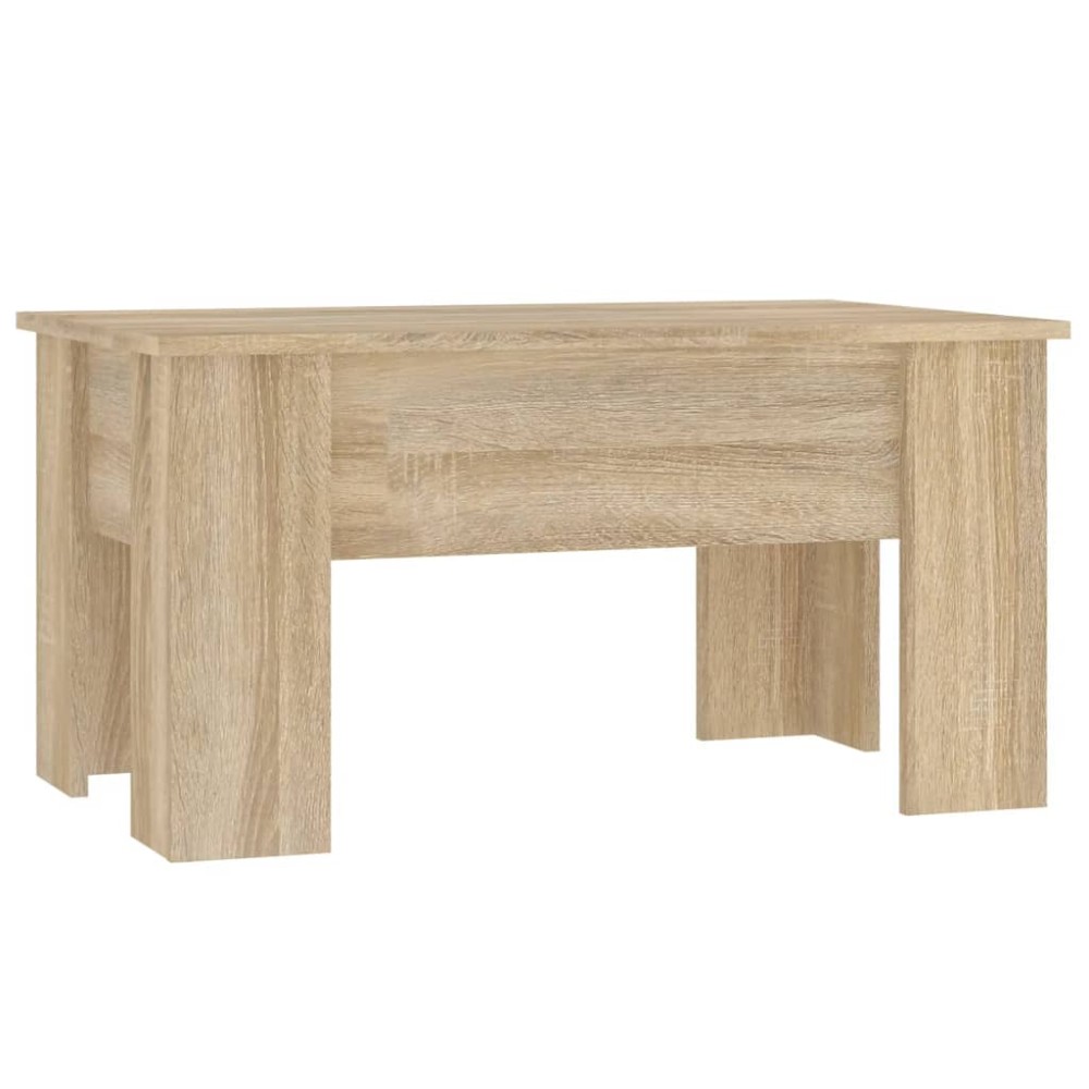 vidaXL Τραπεζάκι Σαλονιού Sonoma Δρυς 79x49x41 εκ. Επεξεργασμένο Ξύλο