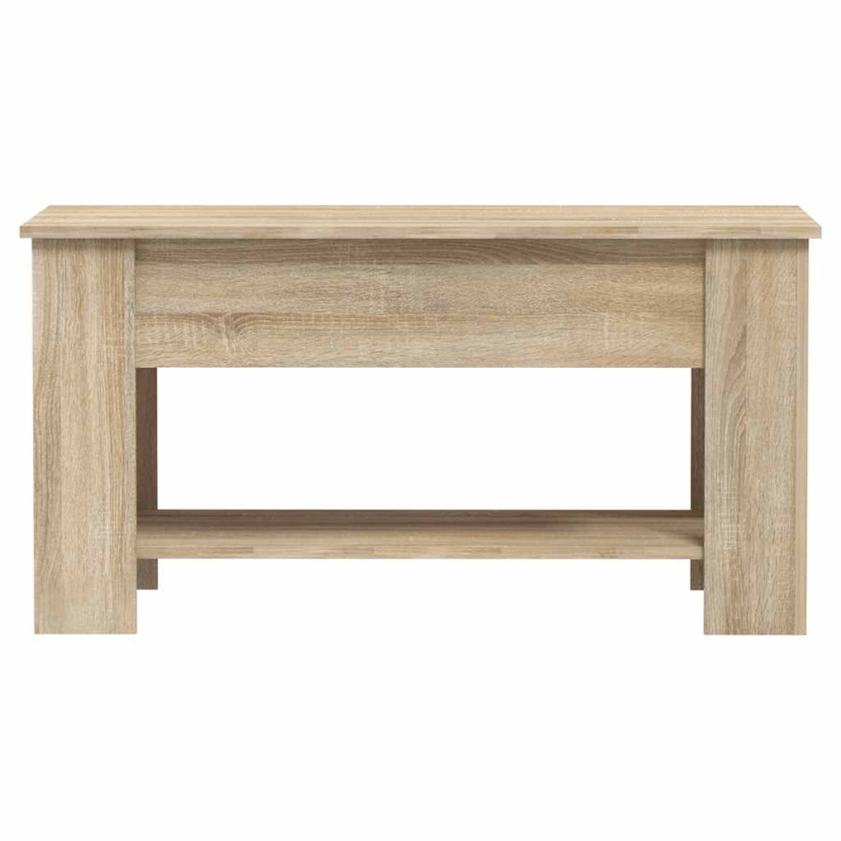vidaXL Τραπεζάκι Σαλονιού Sonoma Δρυς 101x49x52 εκ. Επεξεργασμένο Ξύλο