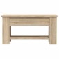 vidaXL Τραπεζάκι Σαλονιού Sonoma Δρυς 101x49x52 εκ. Επεξεργασμένο Ξύλο