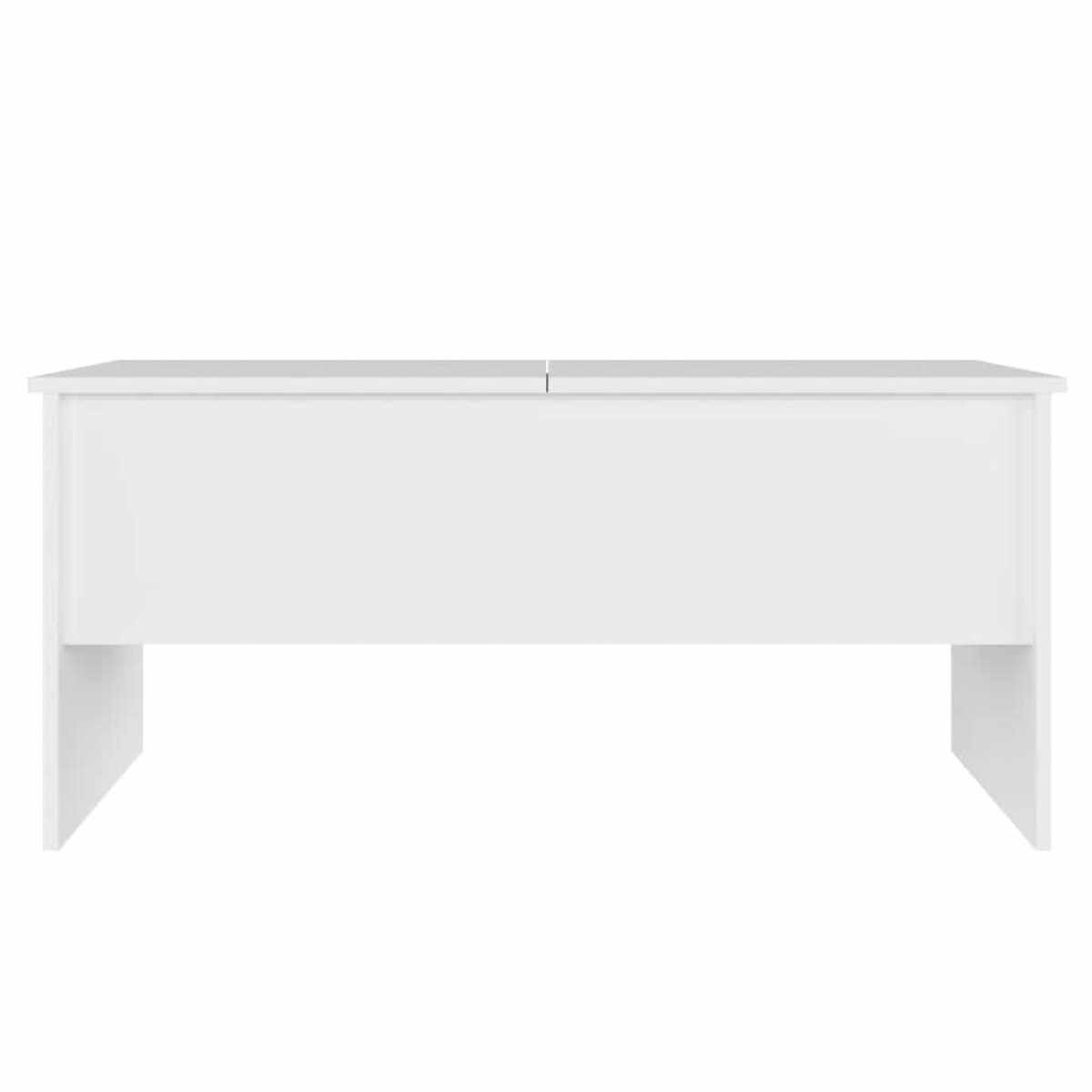 vidaXL Τραπεζάκι Σαλονιού Λευκό 102x50,5x46,5 εκ. Επεξεργασμένο Ξύλο