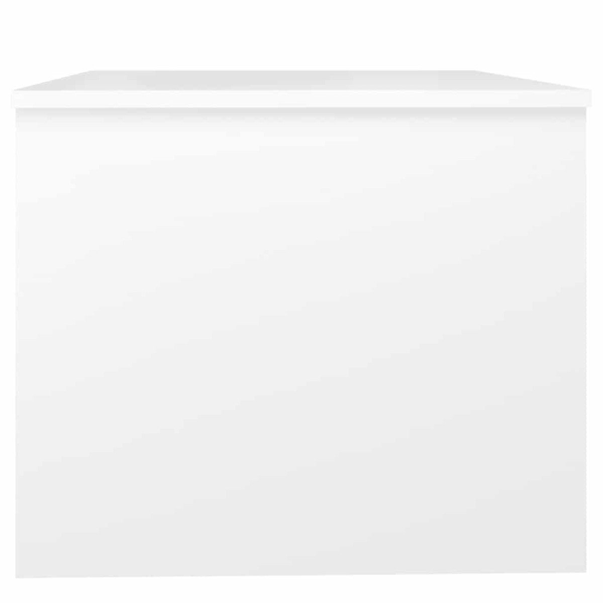 vidaXL Τραπεζάκι Σαλονιού Λευκό 80x50x42,5 εκ. Επεξεργασμένο Ξύλο