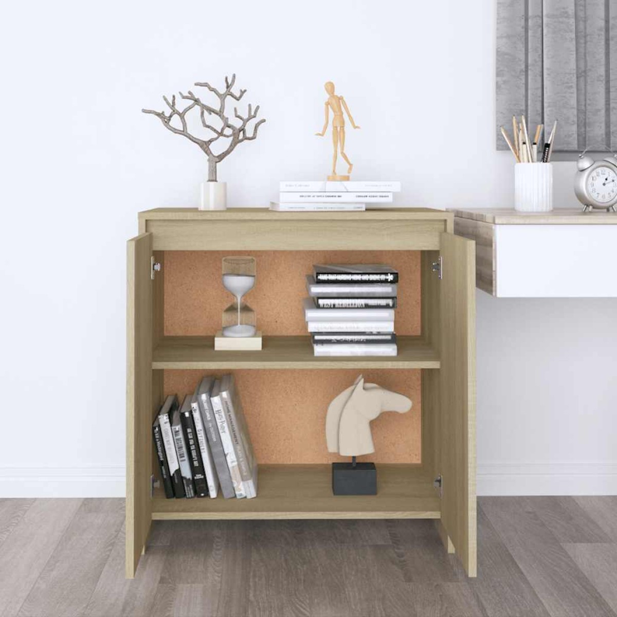 vidaXL Μπουφές Sonoma Δρυς 70x41x75 εκ. από Επεξεργασμένο Ξύλο