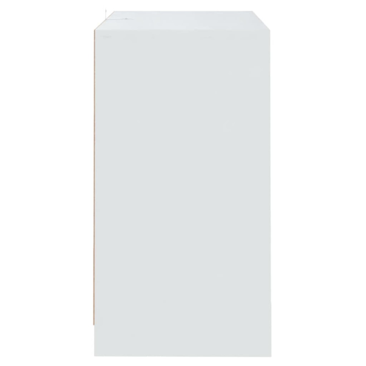 vidaXL Μπουφές Λευκός 70 x 41 x 75 εκ. από Μοριοσανίδα