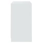 vidaXL Μπουφές Λευκός 70 x 41 x 75 εκ. από Μοριοσανίδα