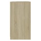 vidaXL Μπουφές Sonoma Δρυς 70 x 40,5 x 75 εκ. από Μοριοσανίδα
