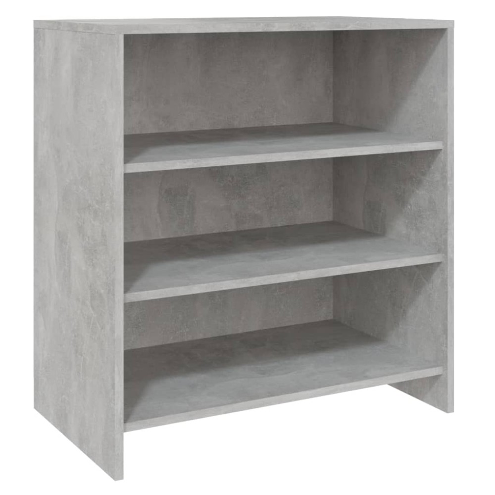 vidaXL Ντουλάπι Γκρι Σκυροδέματος 70x40,5x75 εκ. Επεξεργασμένο Ξύλο