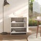 vidaXL Μπουφές Γκρι Σκυροδέματος 70 x 40,5 x 75 εκ. από Μοριοσανίδα