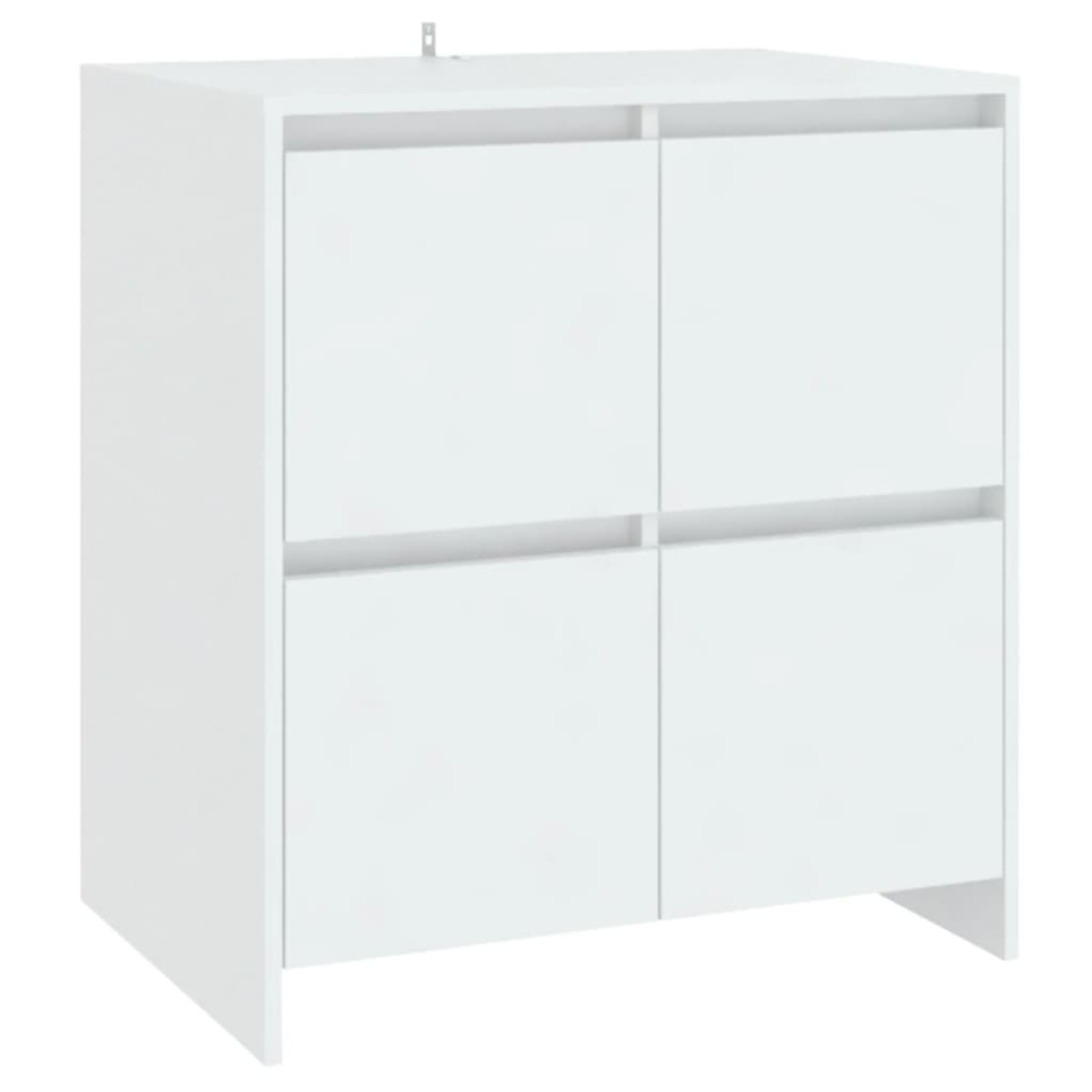 vidaXL Μπουφές Λευκός 70 x 41 x 75 εκ. από Μοριοσανίδα