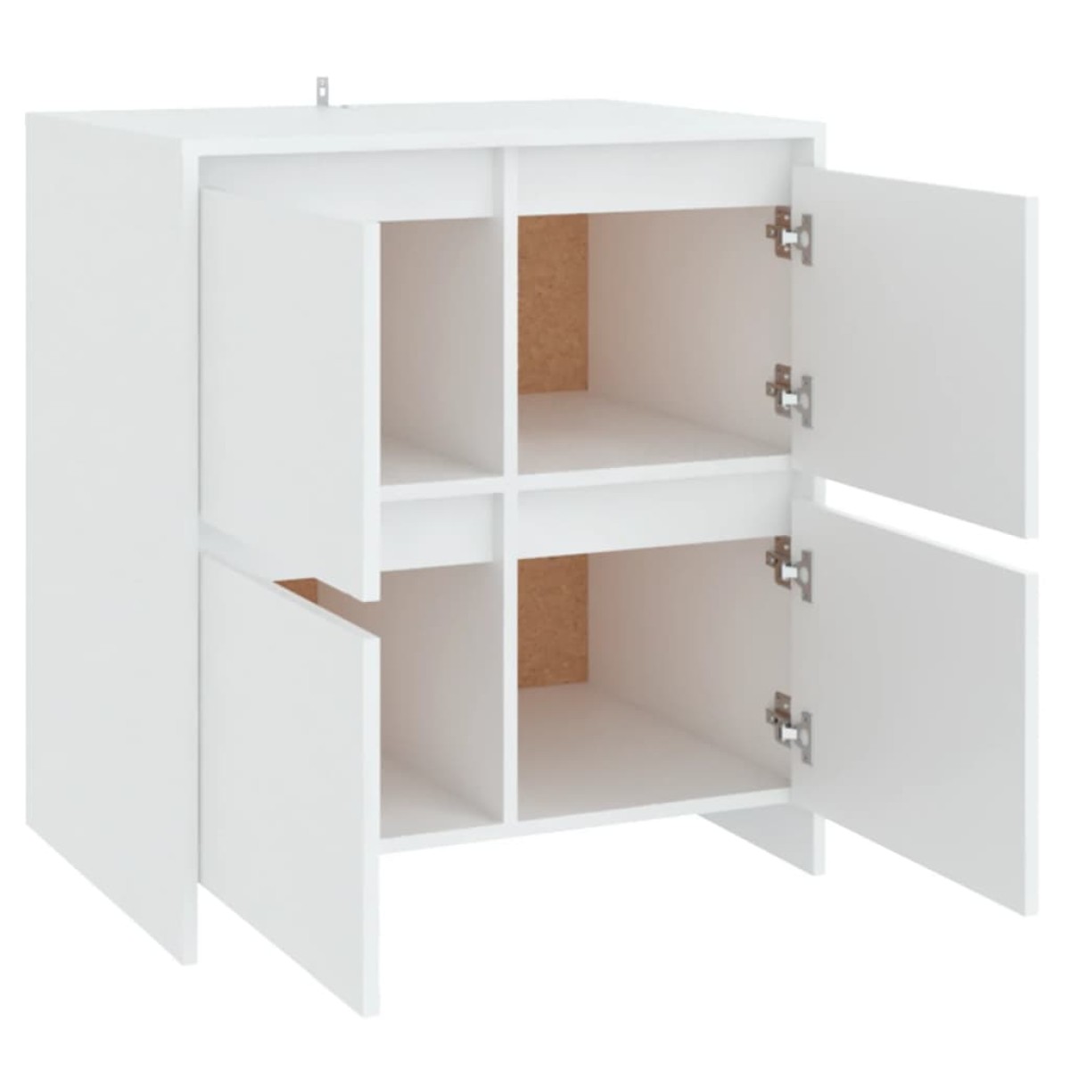 vidaXL Μπουφές Λευκός 70 x 41 x 75 εκ. από Μοριοσανίδα