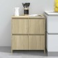 vidaXL Μπουφές Sonoma Δρυς 70 x 41 x 75 εκ. από Μοριοσανίδα