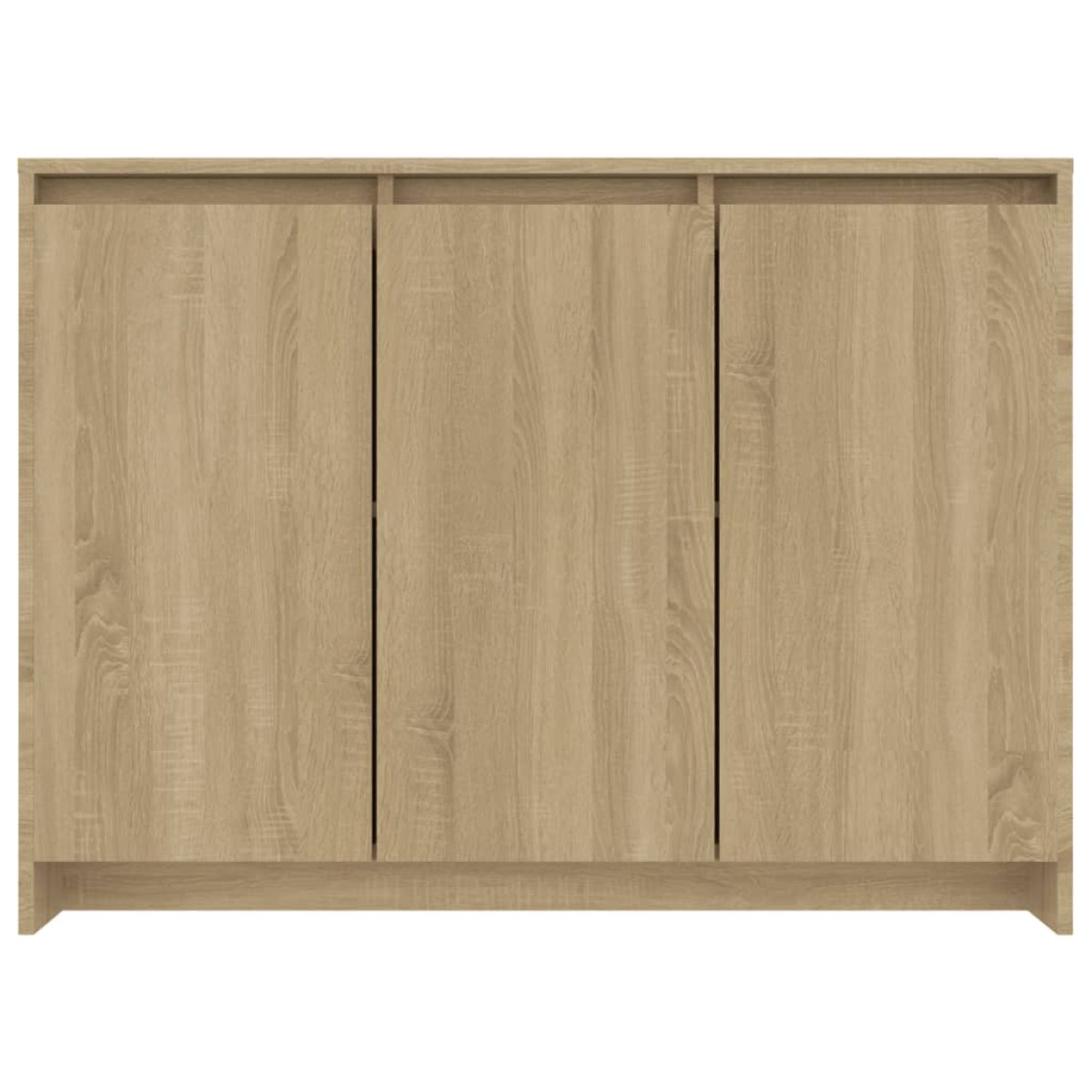 vidaXL Μπουφές Sonoma Δρυς 102 x 33 x 75 εκ. από Μοριοσανίδα