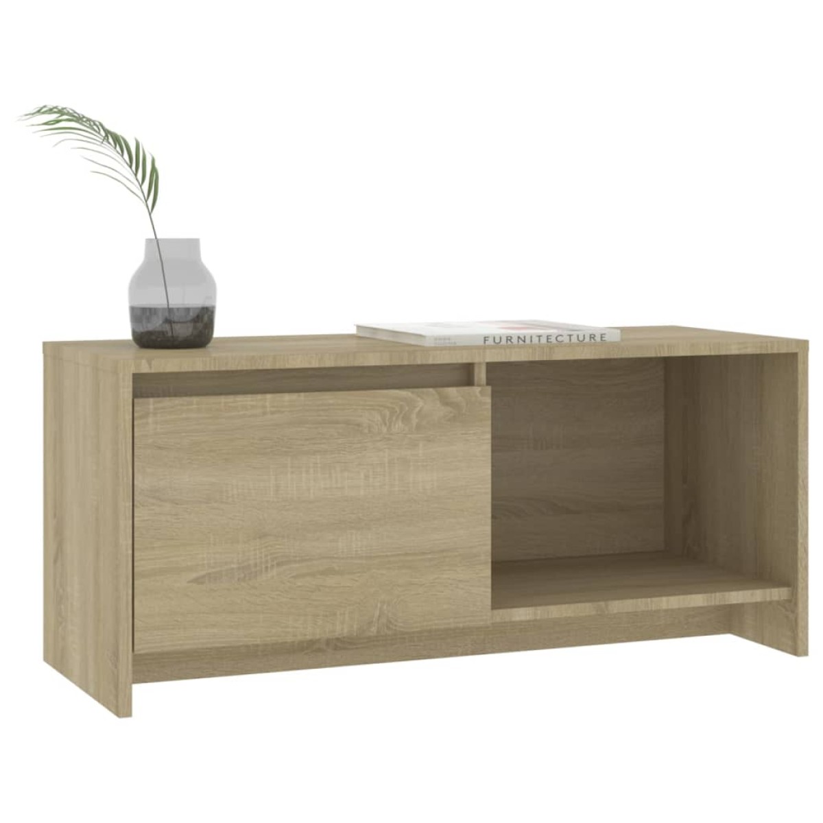 vidaXL Έπιπλο Τηλεόρασης Sonoma Δρυς 90 x 35 x 40 εκ. από Μοριοσανίδα