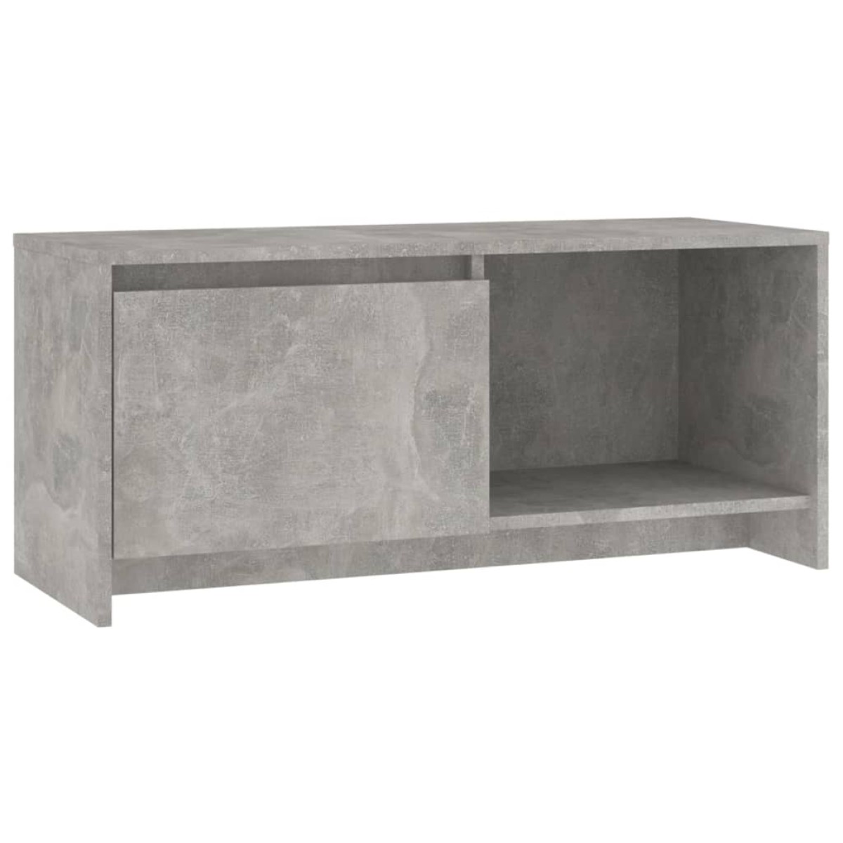 vidaXL Έπιπλο Τηλεόρασης Γκρι Σκυροδέματος 90 x 35 x 40 εκ Μοριοσανίδα