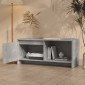 vidaXL Έπιπλο Τηλεόρασης Γκρι Σκυροδέματος 90 x 35 x 40 εκ Μοριοσανίδα