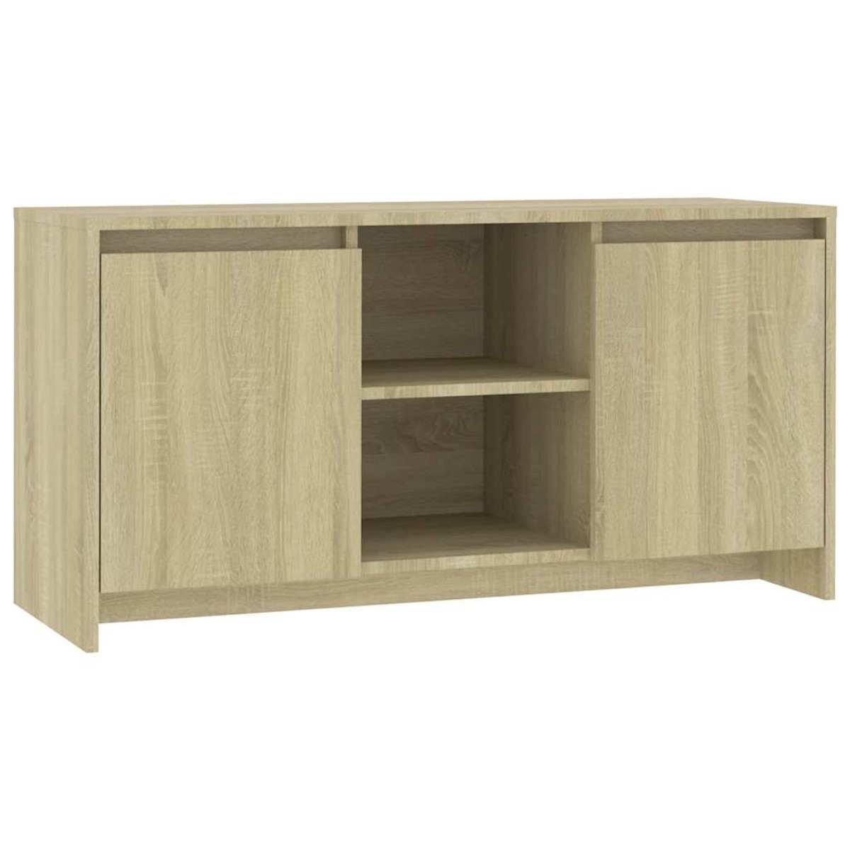 vidaXL Έπιπλο Τηλεόρασης Sonoma Δρυς 102x37,5x52,5 εκ. από Μοριοσανίδα