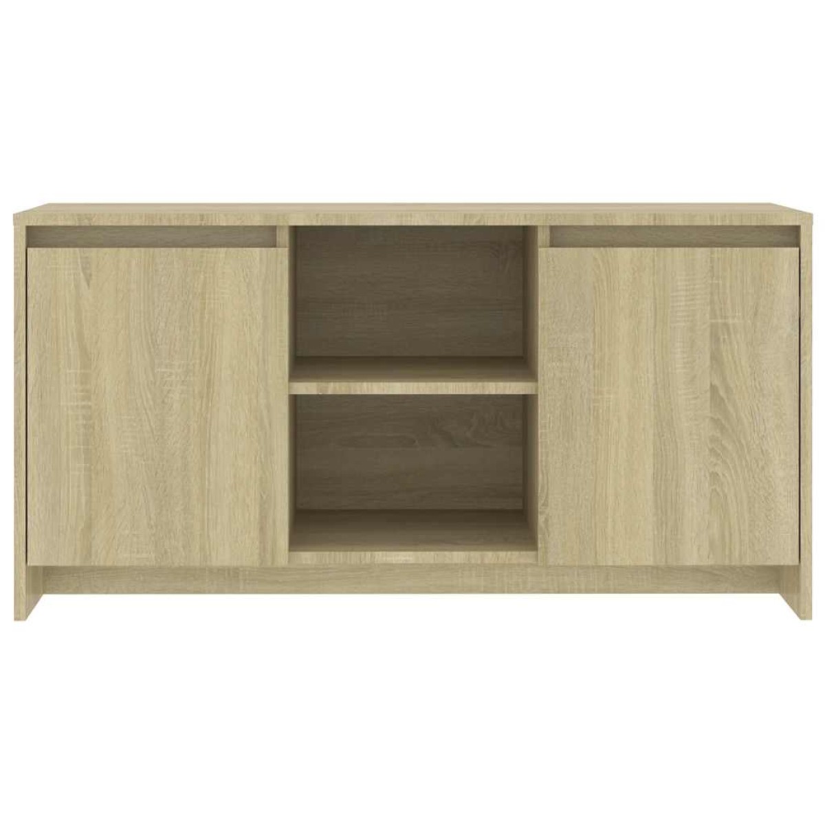 vidaXL Έπιπλο Τηλεόρασης Sonoma Δρυς 102x37,5x52,5 εκ. από Μοριοσανίδα