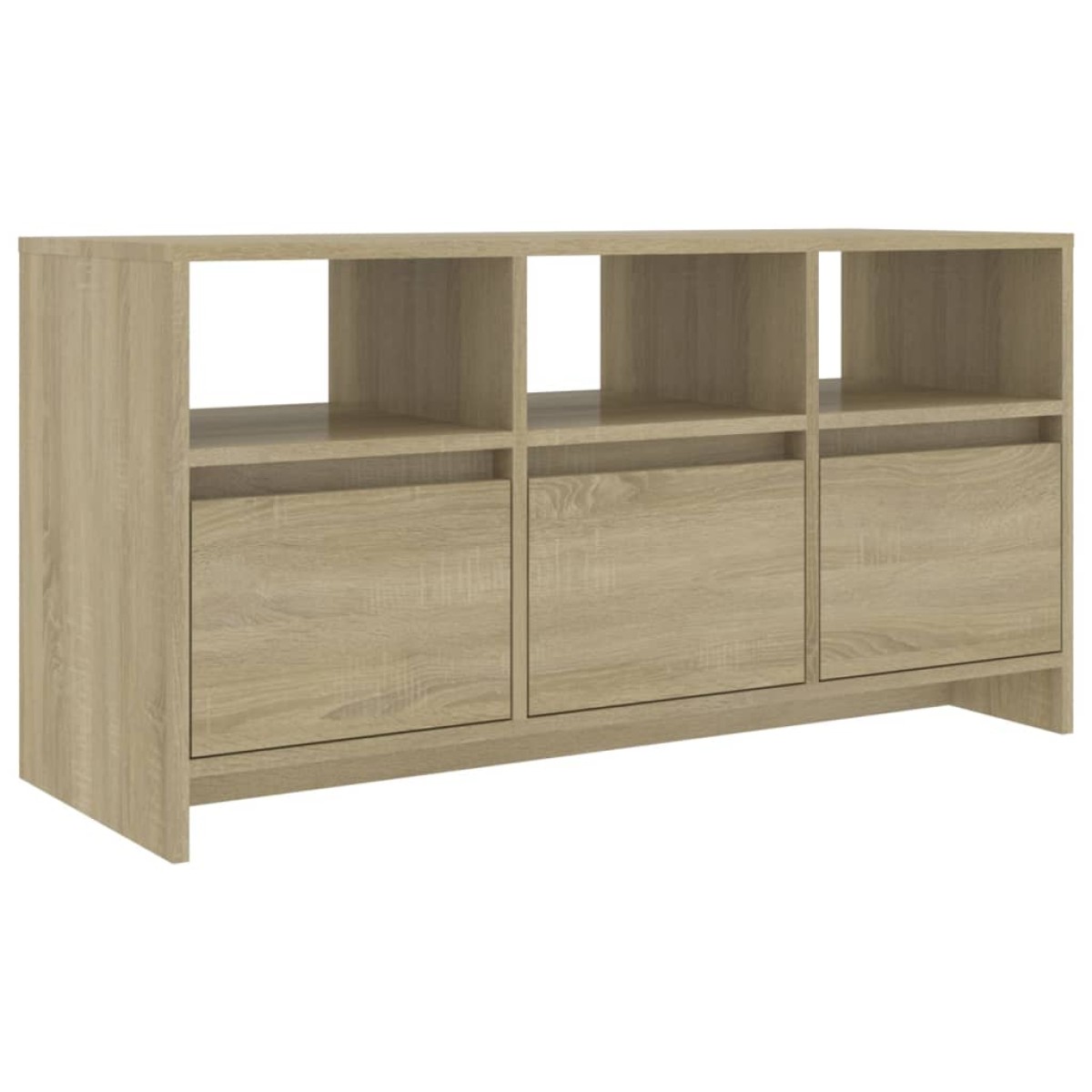 vidaXL Έπιπλο Τηλεόρασης Sonoma Δρυς 102x37,5x52,5 εκ. από Μοριοσανίδα