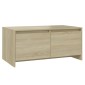 vidaXL Τραπεζάκι Σαλονιού Sonoma Δρυς 90 x 50 x 41,5 εκ. Μοριοσανίδα