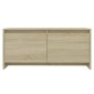 vidaXL Τραπεζάκι Σαλονιού Sonoma Δρυς 90 x 50 x 41,5 εκ. Μοριοσανίδα