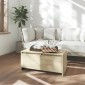 vidaXL Τραπεζάκι Σαλονιού Sonoma Δρυς 90 x 50 x 41,5 εκ. Μοριοσανίδα