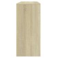 vidaXL Τραπεζάκι Κονσόλα Sonoma Δρυς 100 x 35 x 76,5εκ από Μοριοσανίδα
