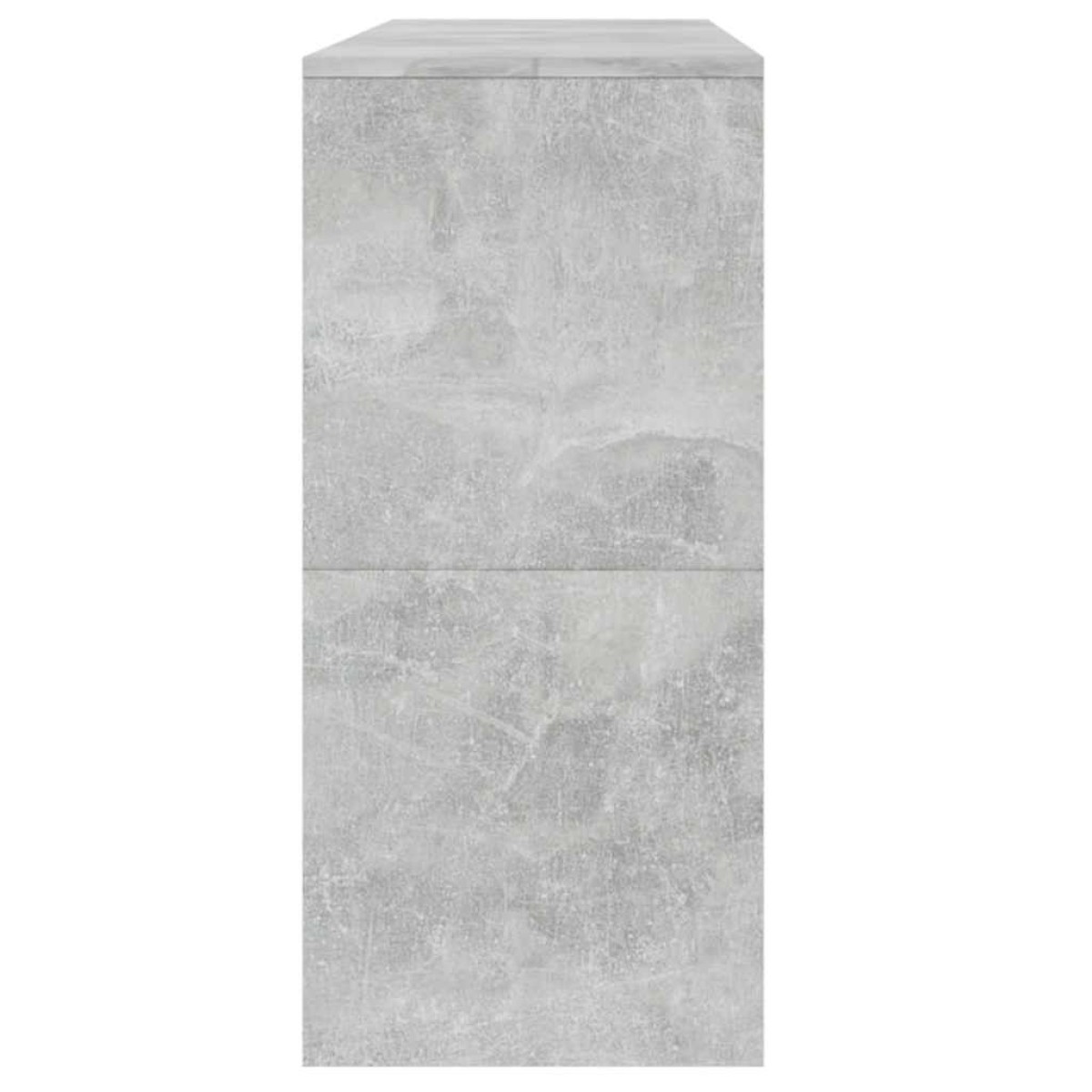 vidaXL Τραπέζι Κονσόλα Γκρι Σκυροδέματος 100x35x76,5εκ από Μοριοσανίδα