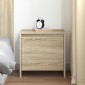 vidaXL Κομοδίνο Sonoma Δρυς 45 x 34 x 44,5 εκ. από Μοριοσανίδα