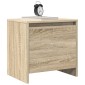 vidaXL Κομοδίνο Sonoma Δρυς 45 x 34 x 44,5 εκ. από Μοριοσανίδα