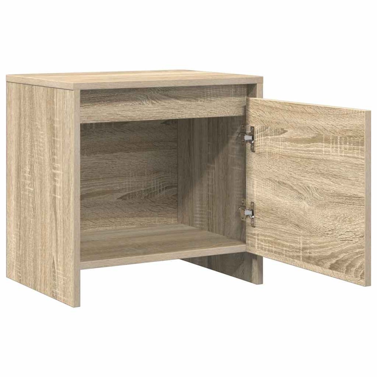 vidaXL Κομοδίνο Sonoma Δρυς 45 x 34 x 44,5 εκ. από Μοριοσανίδα