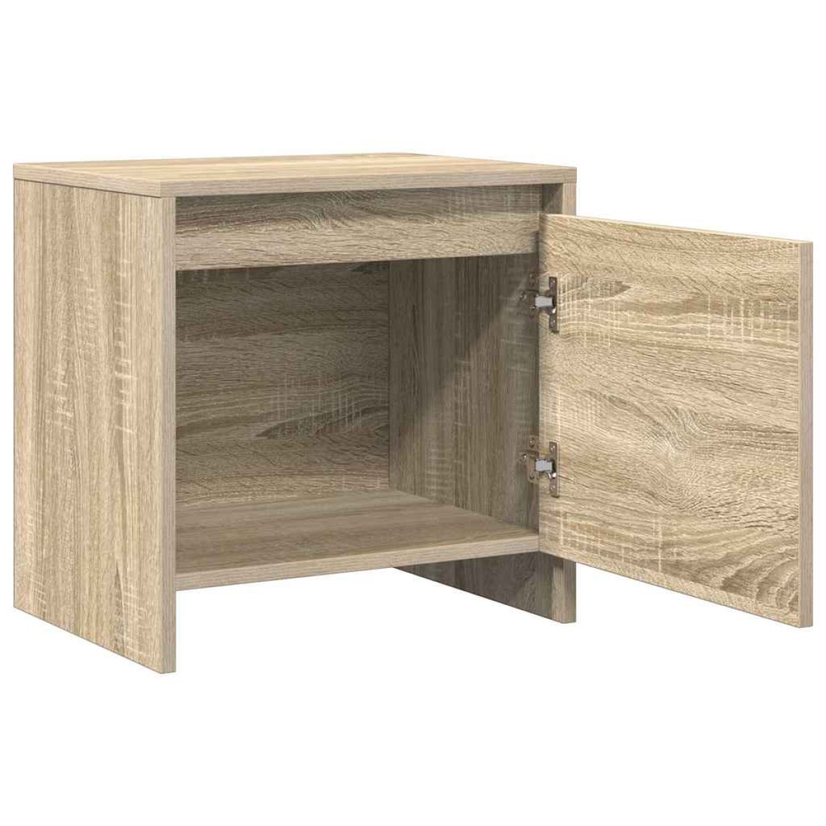 vidaXL Κομοδίνα 2 τεμ. Sonoma Δρυς 45 x 34 x 44,5 εκ. από Μοριοσανίδα