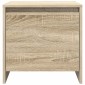 vidaXL Κομοδίνα 2 τεμ. Sonoma Δρυς 45 x 34 x 44,5 εκ. από Μοριοσανίδα