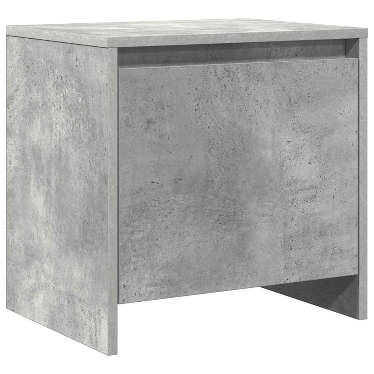 vidaXL Κομοδίνο Γκρι Σκυροδέματος 45 x 34 x 44,5 εκ. από Μοριοσανίδα