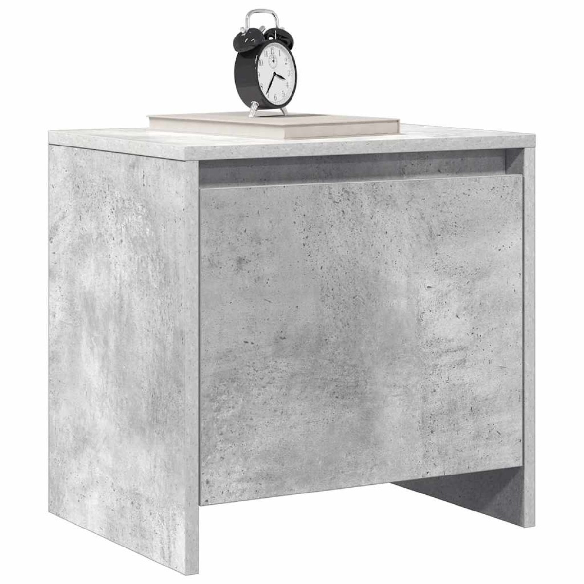 vidaXL Κομοδίνο Γκρι Σκυροδέματος 45 x 34 x 44,5 εκ. από Μοριοσανίδα