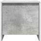 vidaXL Κομοδίνο Γκρι Σκυροδέματος 45 x 34 x 44,5 εκ. από Μοριοσανίδα