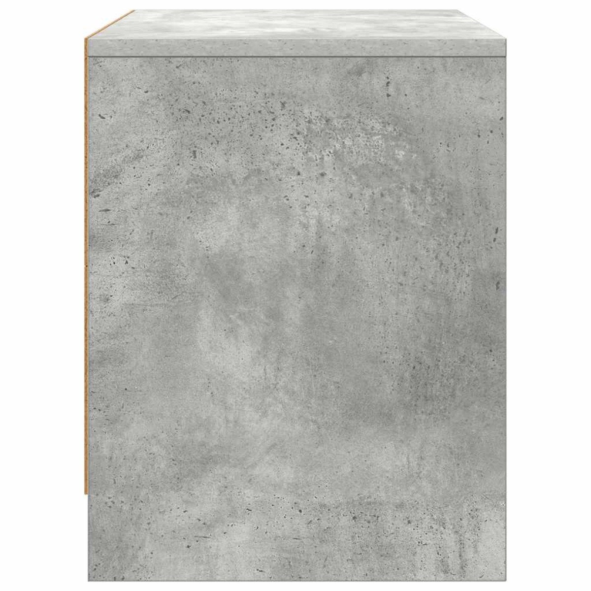 vidaXL Κομοδίνο Γκρι Σκυροδέματος 45 x 34 x 44,5 εκ. από Μοριοσανίδα