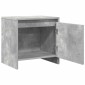 vidaXL Κομοδίνα 2 τεμ. Γκρι Σκυροδέματος 45x34x44,5 εκ. Μοριοσανίδα