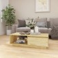 vidaXL Τραπεζάκι Σαλονιού 110 x 50 x 33,5 εκ. από Μασίφ Ξύλο Πεύκου