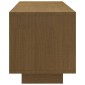 vidaXL Έπιπλο Τηλεόρασης Μελί 110 x 30 x 33,5εκ από Μασίφ Ξύλο Πεύκου
