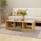 vidaXL Τραπεζάκι Σαλονιού 110 x 50 x 34 εκ. από Μασίφ Ξύλο Πεύκου
