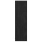 vidaXL Βιβλιοθήκη/Διαχωρ. Χώρου Μαύρο 36x33x110 εκ. Μασίφ Ξύλο Πεύκου