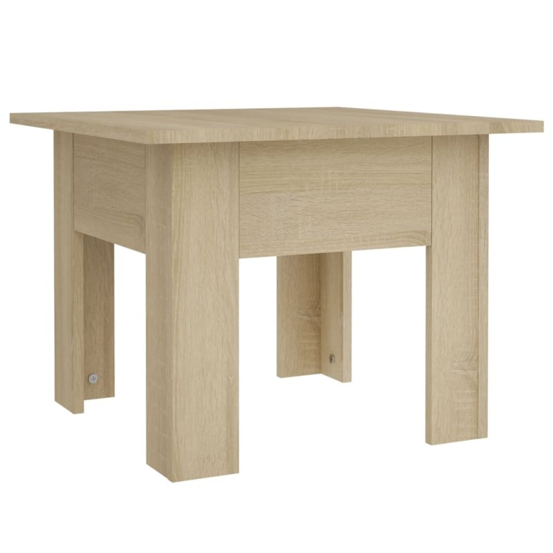 vidaXL Τραπεζάκι Σαλονιού Sonoma Δρυς 55 x 55 x 42 εκ. Μοριοσανίδα