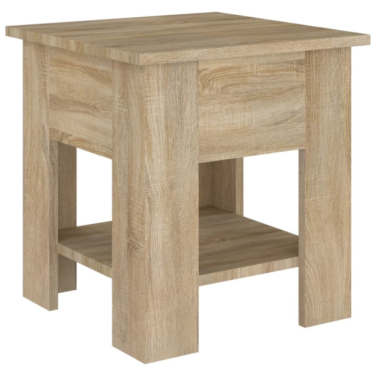vidaXL Τραπεζάκι Σαλονιού Sonoma Δρυς 40 x 40 x 42 εκ. από Συνθ. Ξύλο