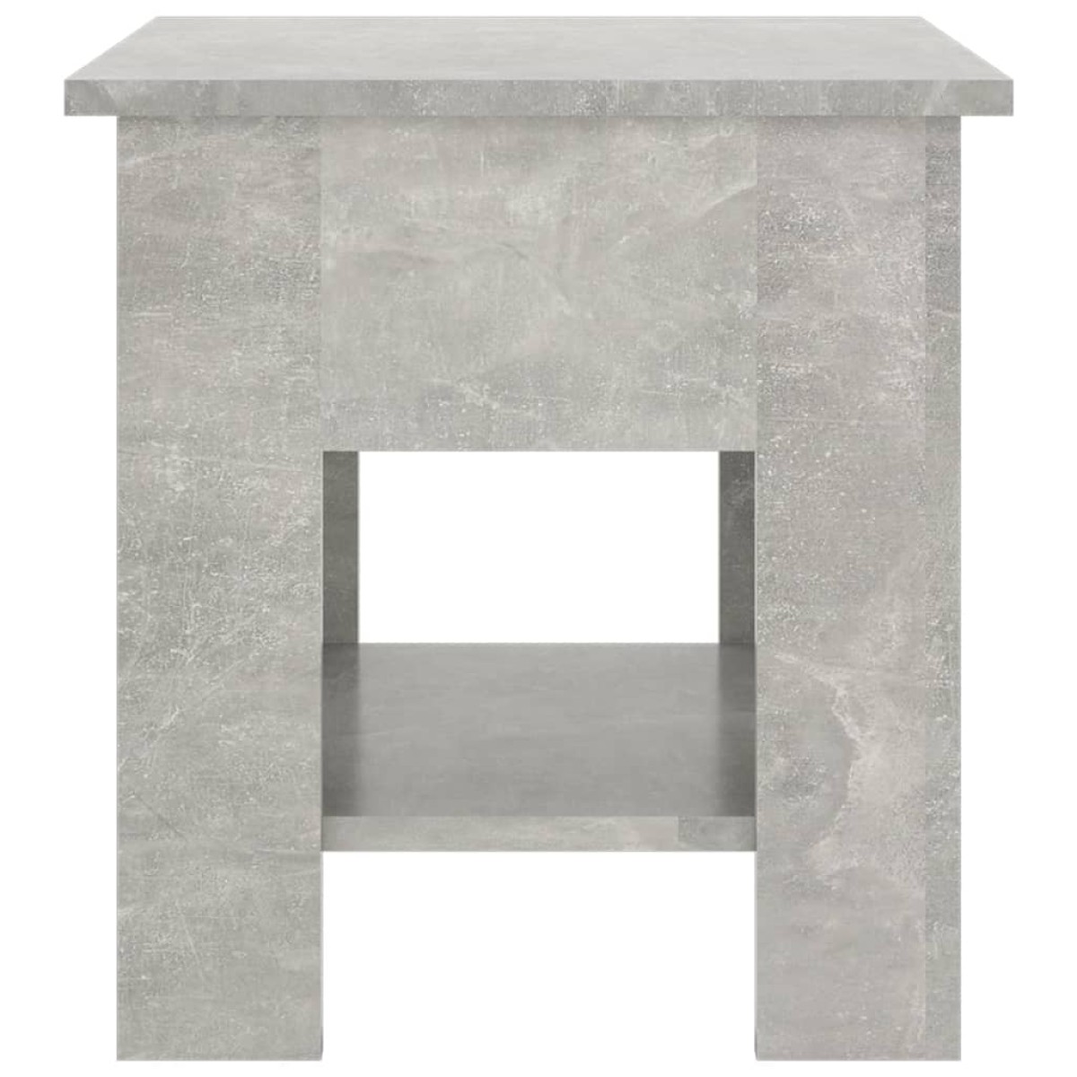 vidaXL Τραπεζάκι Σαλονιού Γκρι Σκυρ. 40 x 40 x 42εκ από Συνθετικό Ξύλο