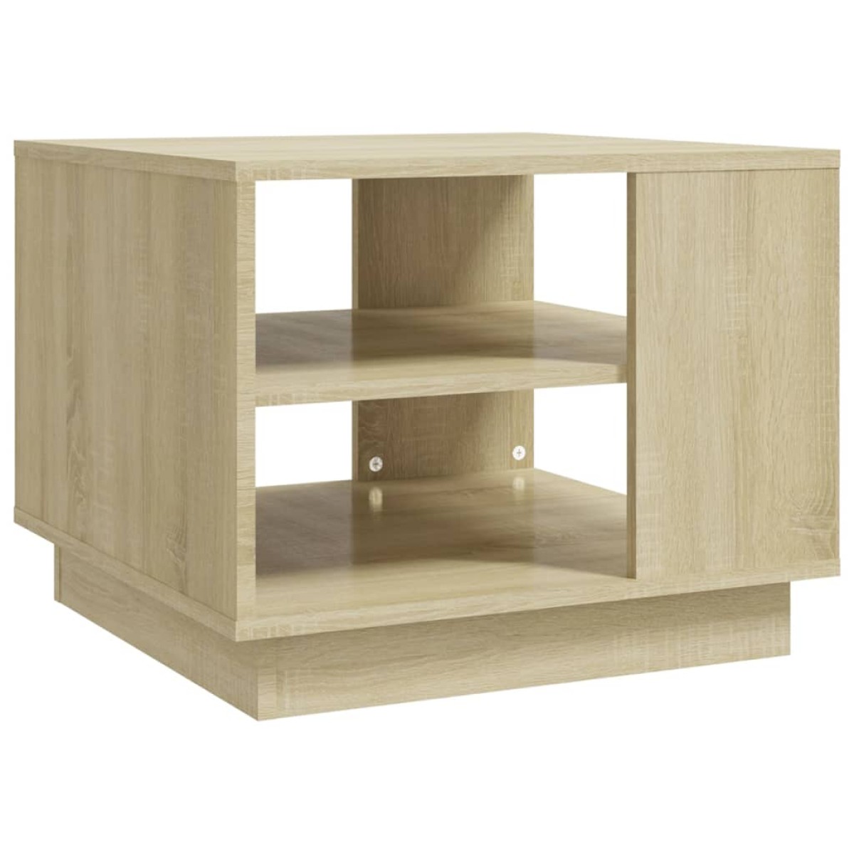 vidaXL Τραπεζάκι Σαλονιού Sonoma Δρυς 55 x 55 x 43 εκ. από Μοριοσανίδα
