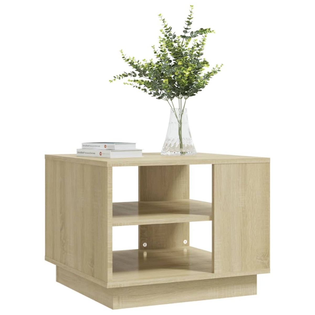 vidaXL Τραπεζάκι Σαλονιού Sonoma Δρυς 55 x 55 x 43 εκ. από Μοριοσανίδα