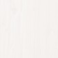 vidaXL Πλαίσιο Κρεβατιού Λευκό 120x190 εκ. Μασίφ Ξύλο Small Double