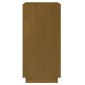 vidaXL Βιβλιοθήκη Μελί 40 x 35 x 71 εκ. από Μασίφ Ξύλο Πεύκου